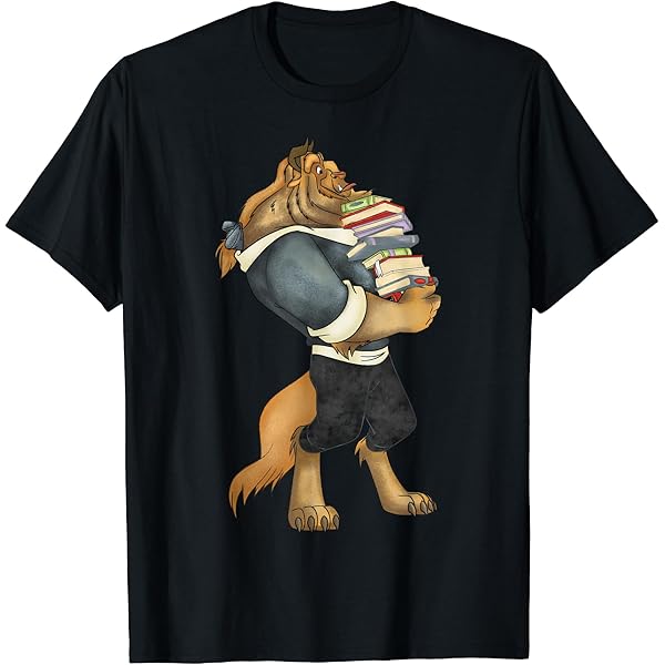 Amazon | ディズニー 美女と野獣 怒る野獣 ポートレート Tシャツ